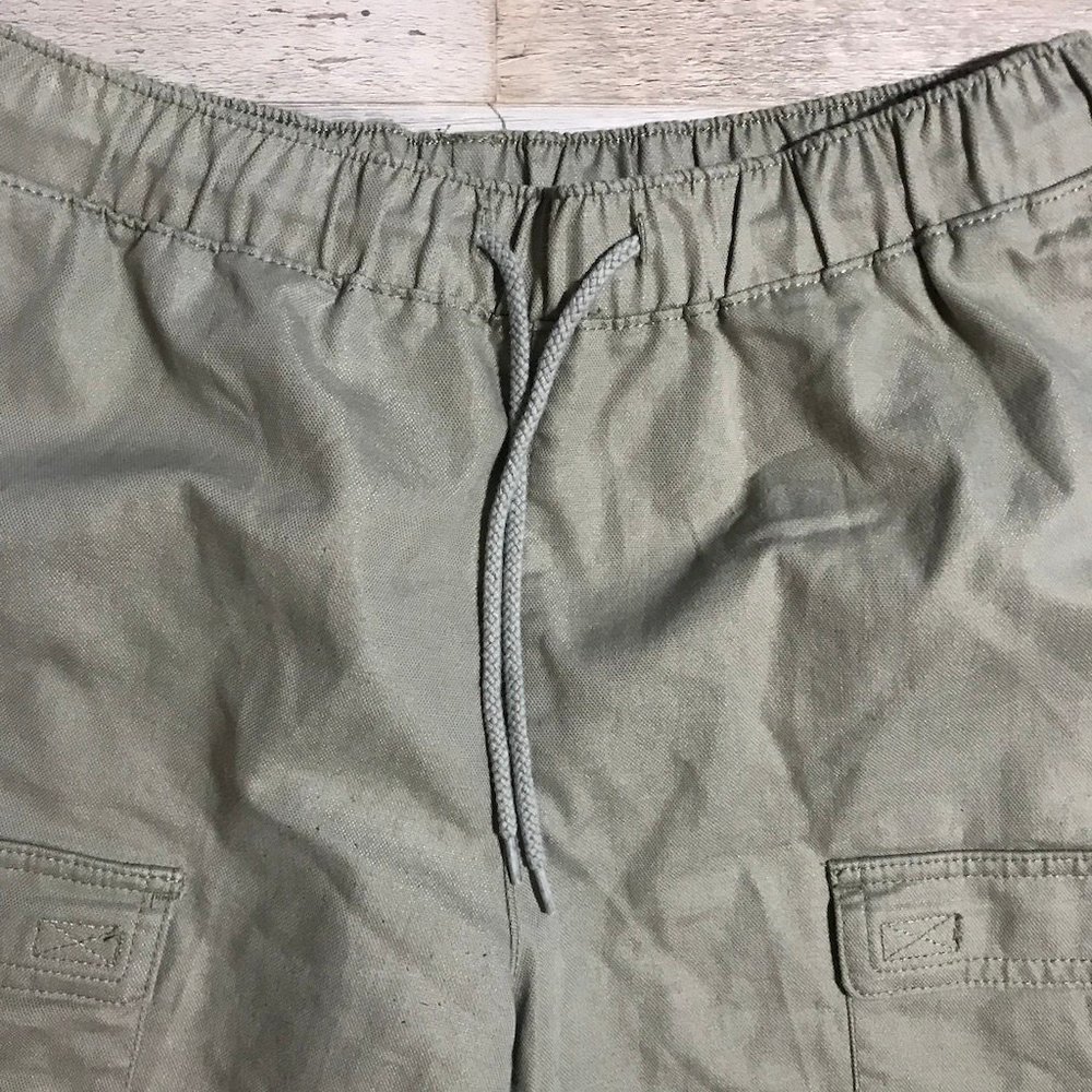 Magellan Light Olive Green Drawstring Shorts - image 3